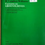 ヴォーン=ウィリアムズ グリーンスリーヴスによる幻想曲(弦楽合奏ハープ2フルート) 輸入楽譜 VAUGHAN-WILLIAMS Fantasia on Greensleeves
