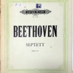 べートーヴェン 七重奏曲 変ホ長調 Op. 20 (パート譜セット) 輸入楽譜 Beethoven Septet Op.20 洋書