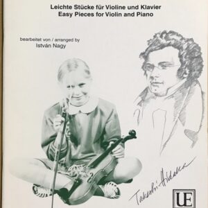 シューベルト Easy pieces for violin and piano (ヴァイオリン+ピアノ) 輸入楽譜 Schubert Leichte St?cke f?r Violine und Klavier