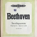 ベートーヴェン 弦楽四重奏曲集 第2巻 Op.597495 (パート譜セット) 輸入楽譜 BEETHOVEN Streich-Quartette 洋書