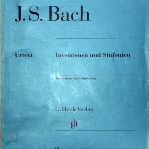 バッハ インヴェンションとシンフォニア BWV 772-801 (ピアノ・ソロ) 輸入楽譜 Bach Inventions and Sinfonias 洋書