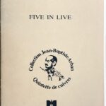 マーク・リス Five in live (金管五重奏 スコア＋パート譜) 輸入楽譜 Marc Lys 洋書