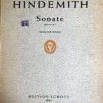 ヒンデミット ヴァイオリン・ソナタ・Op.31・No.1 (ヴァイオリン・ソロ) 輸入楽譜 Hindemith Violin Sonata Op. 31 No. 1 洋書