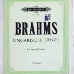 ブラームス ハンガリー舞曲選集 (ヴァイオリン+ピアノ) 輸入楽譜 BRAHMS Ungarische Tanze/Ed. Klengel 洋書