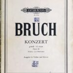 ブルッフ バイオリン協奏曲 第1番 ト短調 Op.26/ストロース編 (ヴァイオリン＋ピアノ) 輸入楽譜 Bruch Konzert g-moll op.26 洋書