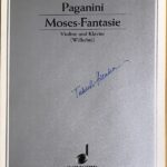 パガニーニ モーゼ幻想曲 (ヴァイオリン＋ピアノ) 輸入楽譜 Paganini Moses Fantasy 洋書