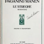 パガニーニ 魔女たちの踊り (ヴァイオリン＋ピアノ) 輸入楽譜 Paganini Le Streghe 洋書