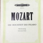 モーツァルト 歌劇「フィガロの結婚」 (ヴォーカル・スコア) 輸入楽譜 Mozart Die Hochzeit des Figaro 声楽 洋書