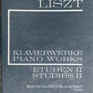 リスト リスト全集 第1シリーズ第2巻：練習曲集 2 (ピアノ・ソロ) 輸入楽譜 Liszt Piano Works Studies 2 洋書