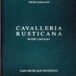 マスカーニ 歌劇「カヴァレリア・ルスティカーナ」 (布装) (ヴォーカル・スコア) 輸入楽譜 Mascagni CAVALLERIA RUSTICANA 洋書