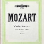 モーツァルト バイオリン協奏曲 第4番 ニ長調 KV 218 (ヴァイオリン＋ピアノ) 輸入楽譜 Mozart Violin-Konzert D-dur 洋書
