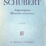 シューベルト 即興曲、楽興の時 (ピアノ・ソロ) 輸入楽譜 Schubert Impromptus Moments musicaux 洋書