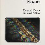 モーツァルト グランド・デュオ・K.309＆K.264 (フルート二重奏) 輸入楽譜 Mozart Grand Duo from K. 309 and 264 洋書