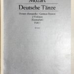 モーツァルト ドイツ舞曲第１巻 (2ヴァイオリン) 輸入楽譜 Mozart Deutsche Tanze 1 洋書