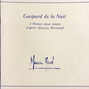 ラヴェル 夜のガスパール (ピアノ・ソロ) 輸入楽譜 RAVEL Gaspard de la Nuit 洋書