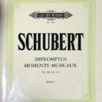 シューベルト 即興曲・楽興の時 Op.9094142 (ピアノ・ソロ) 輸入楽譜 SCHUBERT Impromptus Moments Musicaux 洋書