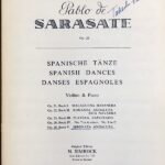 サラサーテ 「スペイン舞曲集」より アンダルシアのセレナード Op.28 (ヴァイオリン＋ピアノ) 輸入楽譜 SARASATE Serenade Andalusa 洋書