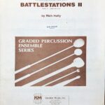 Rich Holly Battlestations 2 (打楽器四重奏 スコア＋パート譜) 輸入楽譜 percussion quartet 洋書