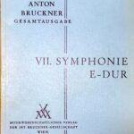 ブルックナー 交響曲 第7番 ホ長調 (スタディ・スコア) 輸入楽譜 BRUCKNER Symphonie Nr.7 E-dur/Ed. Nowak 洋書