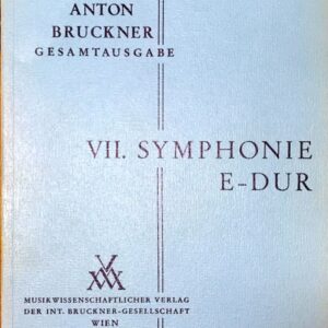 ブルックナー 交響曲 第7番 ホ長調 (スタディ・スコア) 輸入楽譜 BRUCKNER Symphonie Nr.7 E-dur/Ed. Nowak 洋書