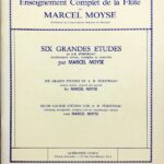 モイーズ フュルステナウの6つの練習曲 (フルート教則本、フルート・ソロ) 輸入楽譜 Moyse 6 Grandes Etudes De Furstenau 洋書