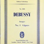 ドビュッシー 映像 第3集(管弦楽のための映像): 1. ジーグ/Fiske編 (中型スコア) 輸入楽譜 DEBUSSY Images No.1 Gigues 洋書