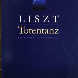 リスト 死の舞踏 (ピアノ・ソロ) 輸入楽譜 Liszt Totentanz R 188SW 525 洋書