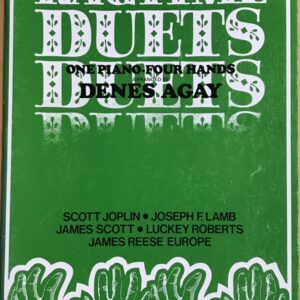 デーネシュ・アーガイ編 ラグタイム デュエット (ピアノ連弾) 輸入楽譜 Arr.Denes Agay Ragtime Duets One Piano-Four Hands 洋書