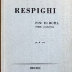 レスピーギ ローマの松 (ポケットスコア) 輸入楽譜 Respighi Pini di Roma 洋書