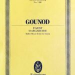 グノー オペラ「ファウスト」より バレエ音楽 全7曲/Hopkins編 (ポケットスコア) 輸入楽譜 GOUNOD Faust Margarethe 洋書