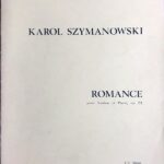 シマノフスキ ロマンス ニ長調 Op.23 (ヴァイオリン＋ピアノ) 輸入楽譜 SZYMANOWSKI Romanze D-Dur Op.23 洋書
