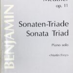 メトネル ソナタ三部作 op. 11 (ピアノ・ソロ) 輸入楽譜 Medtner Sonaten-Triad op. 11 Complete 洋書