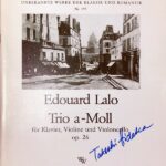 ラロ 三重奏曲 Op.26 イ短調 (パート譜セット ピアノヴァイオリンチェロ) 輸入楽譜 Lalo Trio Op.26 in A minor 洋書