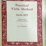 ジット 実践的ビオラ教本 /Ambrosio編 (ヴィオラ) 輸入楽譜 SITT Practical Viola Method 洋書