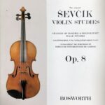 シェフチーク(セヴシック) ポジションの移動と音階の練習 Op.8 (ヴァイオリン教本) 輸入楽譜 SEVCIK Violin Studies Op.8 洋書