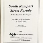 Bauduc ＆ Haggart サウス・ランパート・ストリート・パレード (金管五重奏スコア＋パート譜) 輸入楽譜 South Rampart Street Parade 洋書