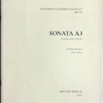 ルイエ ソナタ ヘ長調 作品1-1 (リコーダー2重奏（AT）/フルート・オーボエ、通奏低音) 輸入楽譜 Loeillet Sonate F-Dur op.1-1 洋書 洋書