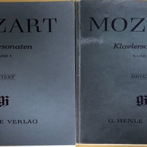 モーツァルト ピアノ・ソナタ集 第1巻 第2巻 (ピアノ・ソロ) 輸入楽譜 MOZART KlavierSonaten/Urtext Herttrich/Theopold Bd.12 洋書