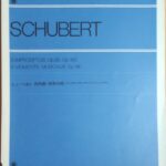 シューベルト 即興曲・楽興の時 8 IMPROMPTUS Op.90, Op.142 6 MOMENTS MUSICAUX Op.94 全音楽譜出版社