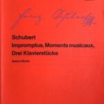 シューベルト 即興曲、楽興の時、3つのピアノ曲 ウィーン原典版1 フランツ・シューベルト Badura-Skoda Wiener Urtext Edition