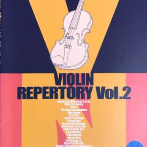 ヴァイオリンレパートリーVol.2 カラオケCD付き 全音楽譜出版社