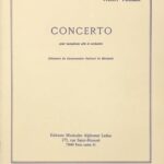 トマジ サクソフォン協奏曲 (アルトサクソフォン+ピアノ) 輸入楽譜 Tomasi Concerto pour Saxophone Alto et Orchestre 洋書