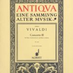 ヴィヴァルディ フルート協奏曲 第3番 RV 428 (スコア) 輸入楽譜  Vivaldi Concerto 3 洋書