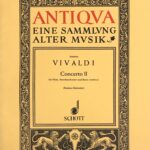 ヴィヴァルディ フルート協奏曲 第2番 (スコア) 輸入楽譜  Vivaldi Concerto 2 洋書
