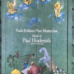 ヒンデミット フルートマスタークラス (フルート教則本) 輸入楽譜 Hindemith Flute Masterclass :MUSIC OF PAUL HINDEMITH,WITH CD 洋書