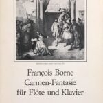 ボルヌ カルメン・ファンタジー (フルート+ピアノ) 輸入楽譜 Borne Carmen-Fantasie 洋書