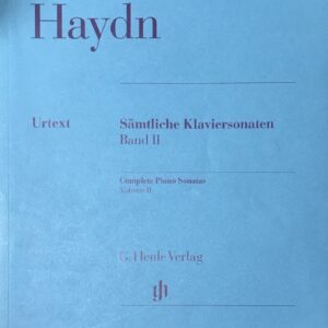 ハイドン ピアノ・ソナタ全集 第2巻 (ピアノ・ソロ) 輸入楽譜 Haydn a Klaviersonaten Band 2 洋書