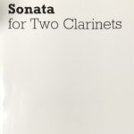 プーランク 2本のクラリネットのためのソナタ (クラリネット) 輸入楽譜 Poulenc Sonata for Two Clarinets 洋書