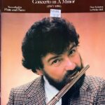 バッハ フルート協奏曲 イ短調 ＢＷＶ1056（ゴールウェイ編） (フルート+ピアノ) 輸入楽譜 Bach Concerto in A Minor BWV 1056 洋書