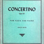 シャミナード コンチェルティーノ 作品107 (フルート+ピアノ) 輸入楽譜 Chaminade Concertino Op. 107 洋書